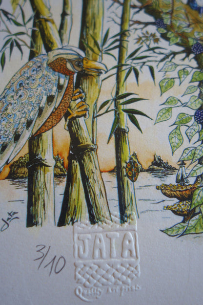 illustration artisanat fait-main art contemporain