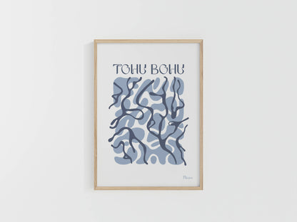 Illustration originale artiste francaise fait-main affiche Poster A4