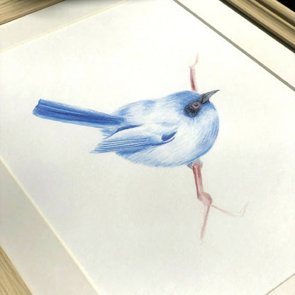 illustration artiste francaise affiche A4 Poster fait-main