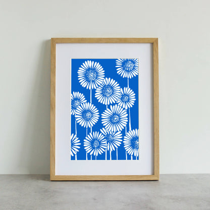 Illustration originale artiste francaise fait-main affiche Poster A4