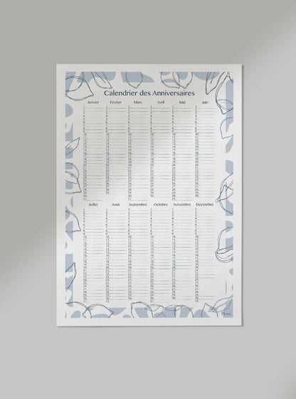 Illustration originale artiste francaise fait-main affiche Poster A4