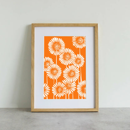 Illustration originale artiste francaise fait-main affiche Poster A4