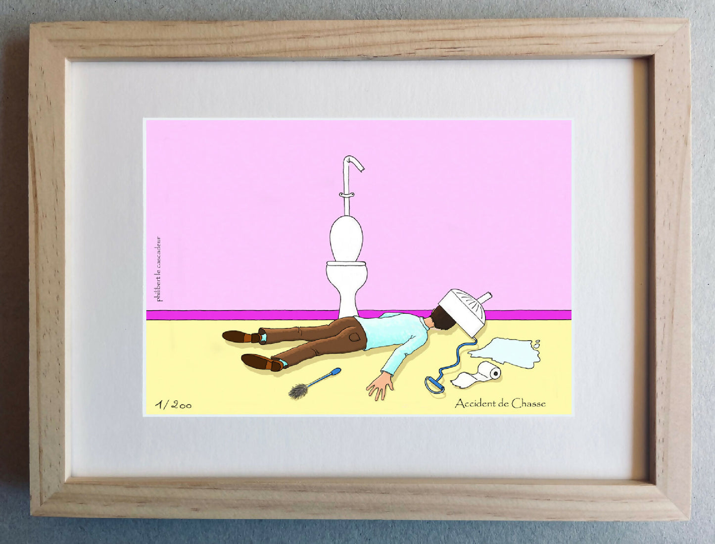 Illustration humoristique réalisée par un artiste français