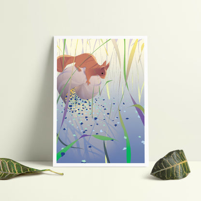 Affiche, illustration d'artiste pour chambre d'enfant