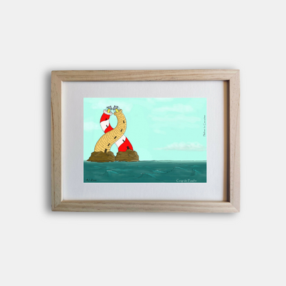 Illustration - Lightning Bolt Headlights