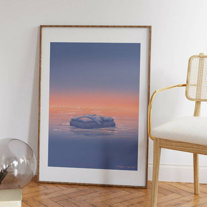 illustration graphique fait-main par une artiste française