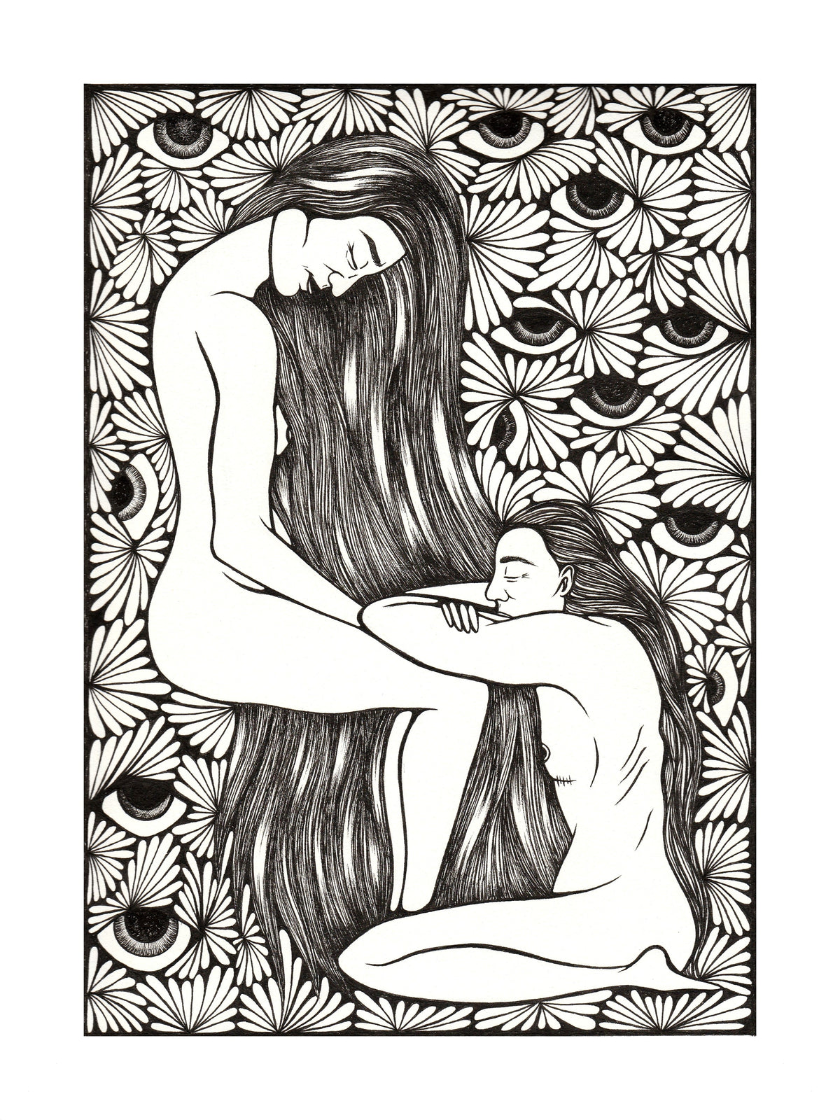 Illustration - Les mots perdus
