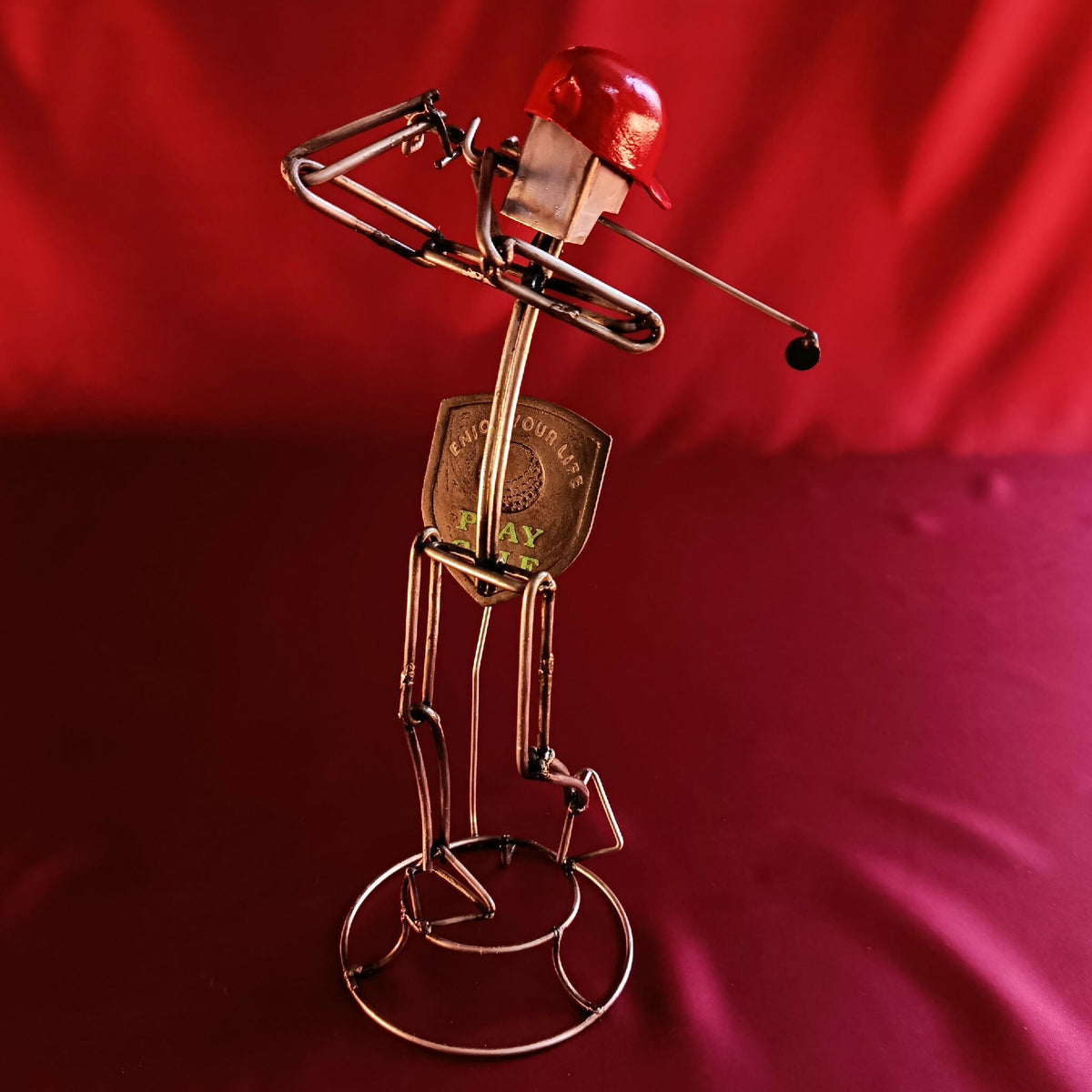 Sculpture - GOLF. Le drive