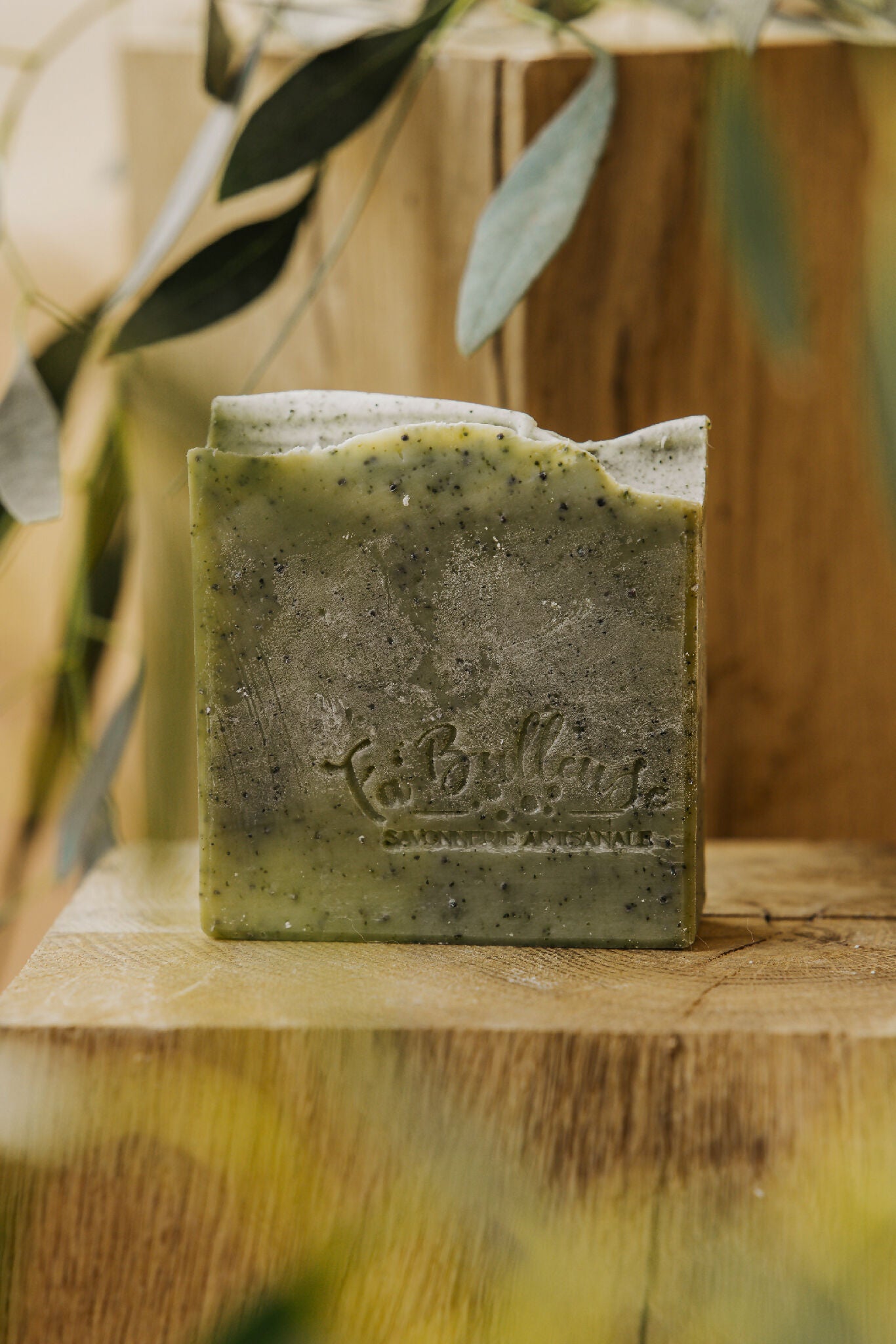 Le Fanfaron savon artisanal SAF spiruline eucalyptus Fabulleuse savonnerie saintes 17 printemps