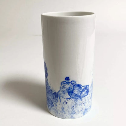Petit vase couple méditant 2