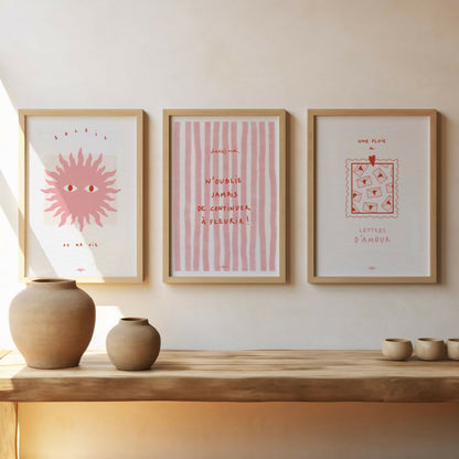 SOFT RAIN ・ Affiche