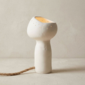Ceramic table lamp - mushroom