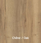 Planche de bois clair au veinage naturel, finition pour meuble
