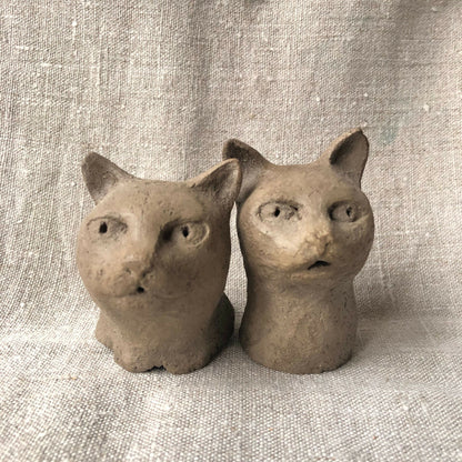 Clay Sculpture - Little Cat #2