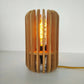 luminaire artisanal en bois fait-main lampe artisanat francais