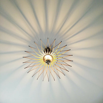 luminaire artisanal en bois fait-main lampe artisanat francais