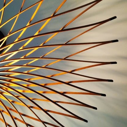 luminaire artisanal en bois fait-main lampe artisanat francais