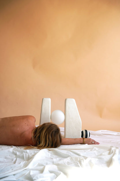 sculpture luminaire en ceramique fait-main artisanat francais