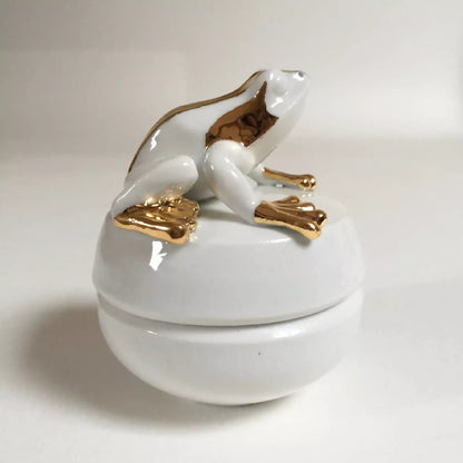 Boite à bijoux grenouille