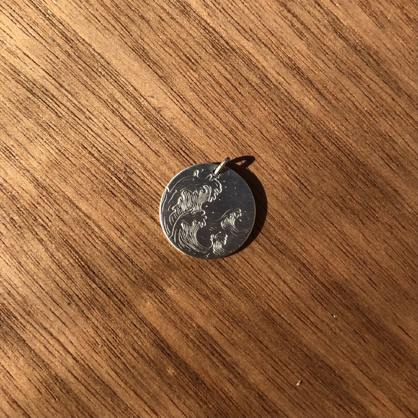 Médaille Vague - Argent 925