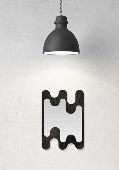 Miroir façonné à la main, issu de l'artisanat français