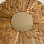 Miroir Rondeur de paille — Grand format