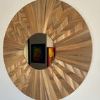 Miroir Rondeur de paille — Grand format