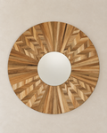 Miroir Rondeur de paille — Grand format