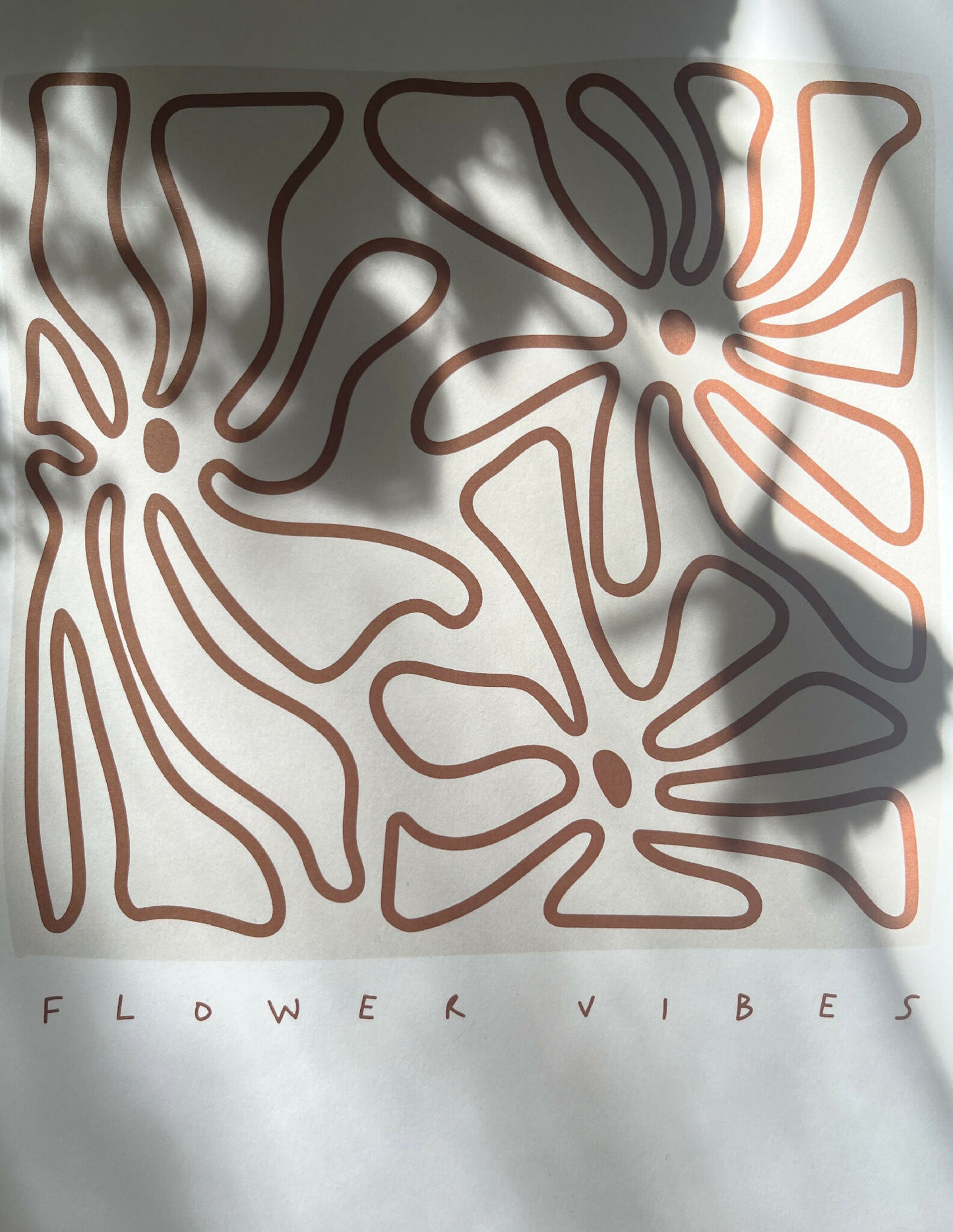 TERRACOTTA FLOWER VIBES ・ Affiche