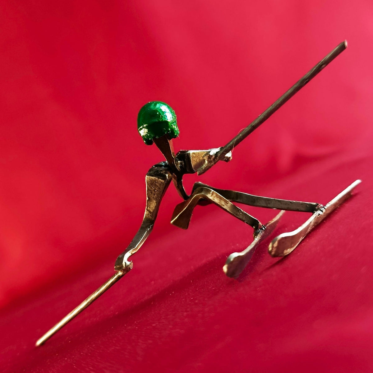 Sculpture - SKI. L'attaque