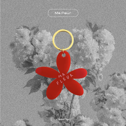 Porté-clés ・ Ma fleur