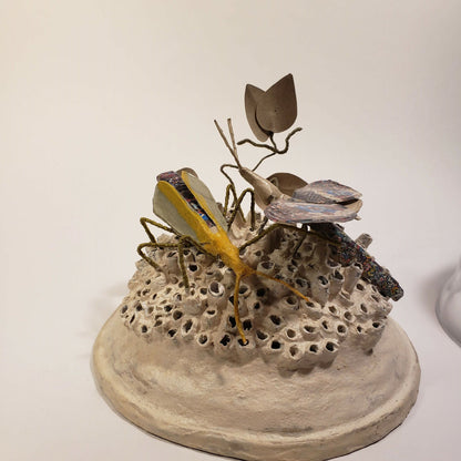 Sculpture - Jardin sous cloche