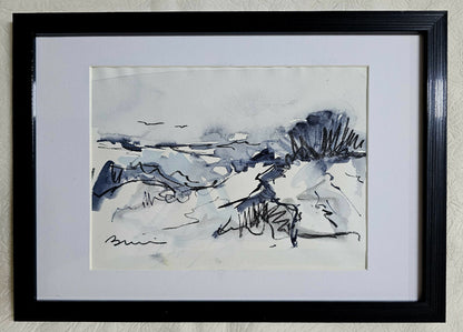 Original drawing - On the dune