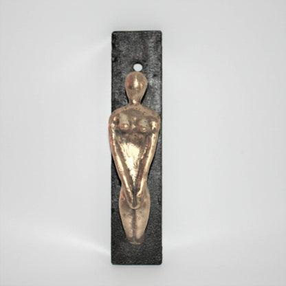 patere en bronze porte-manteau artisanal artisanat francais local