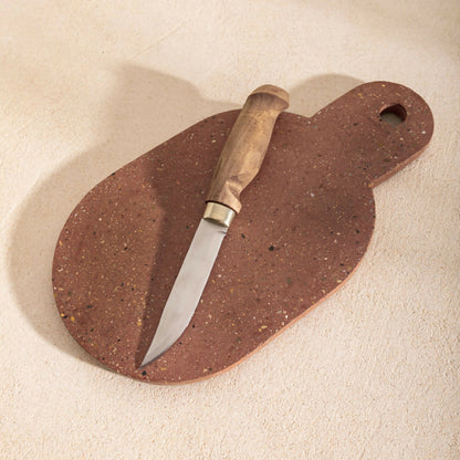 Planche à découper en béton, fait-main, issue de l'artisanat français