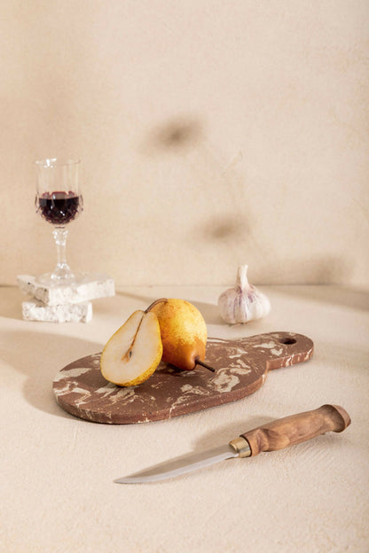 Planche à découper en béton, fait-main, issue de l'artisanat français