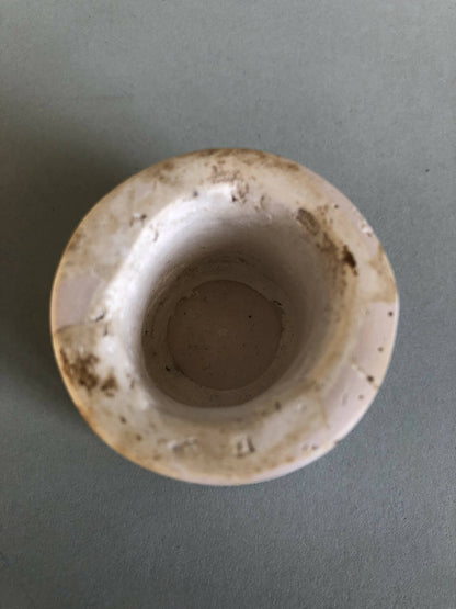 pot stuc marbre artisanal fait main