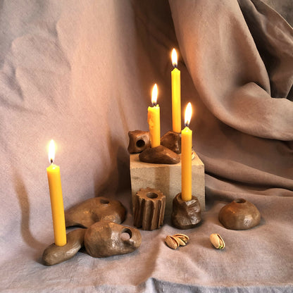 Mini meditation candle holder #1