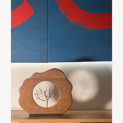 Sculpture en bois - En forêt