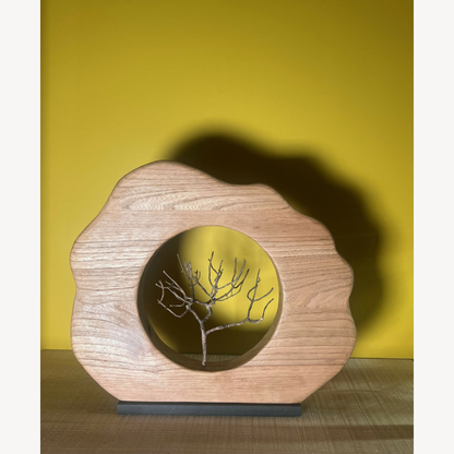 Sculpture en bois - En forêt