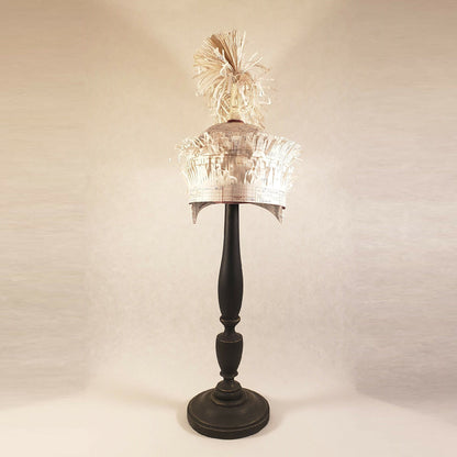 Sculpture Casque à aigrette