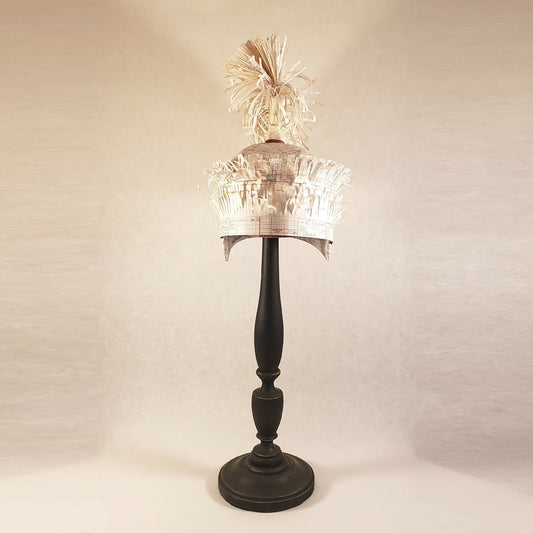 Sculpture Casque à aigrette