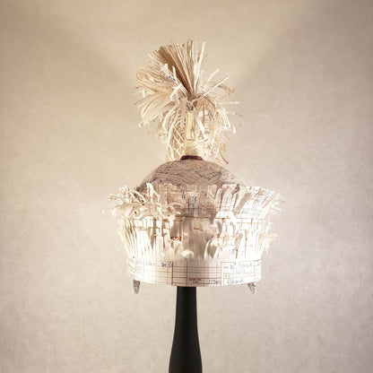 Sculpture Casque à aigrette