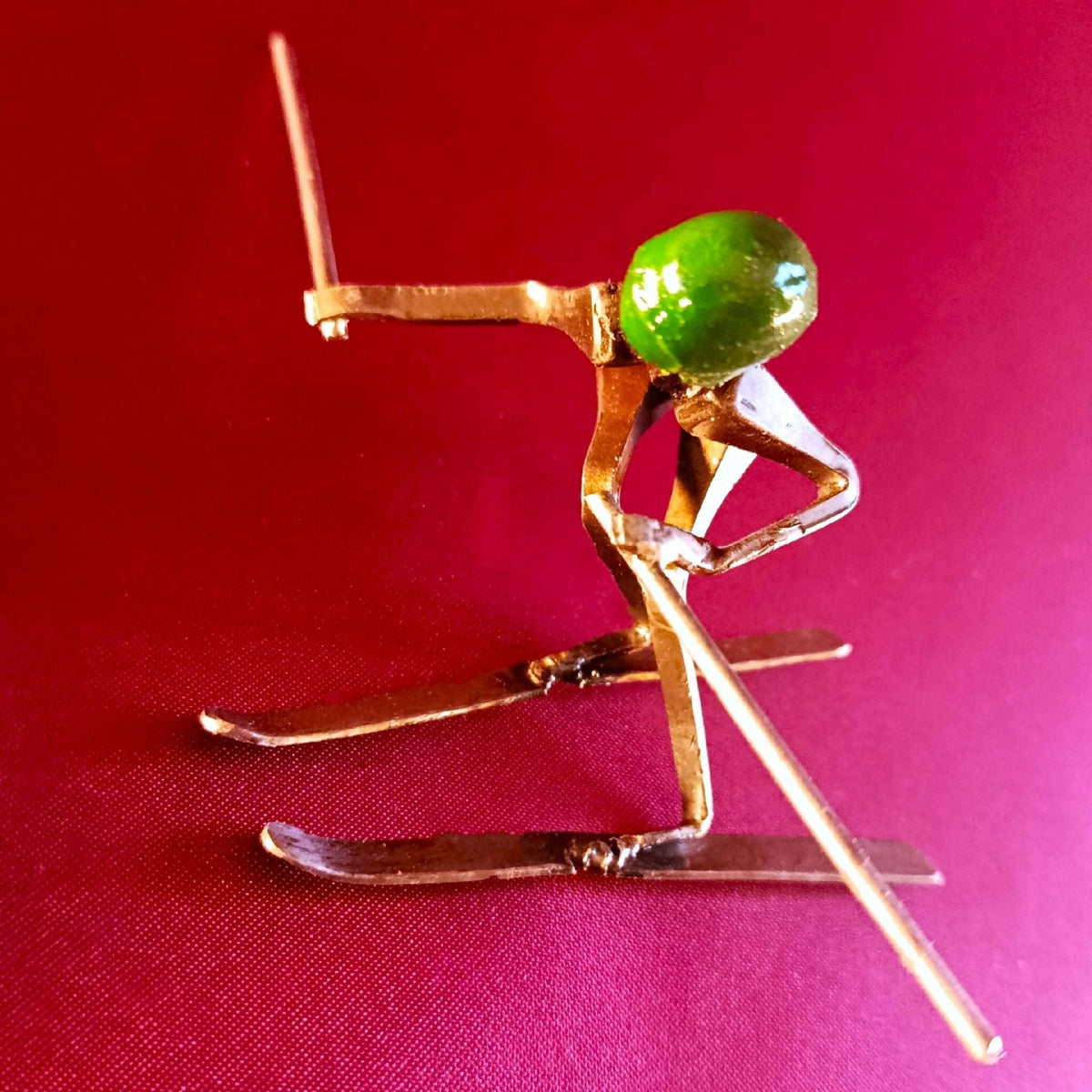 Sculpture - SKI. L'attaque