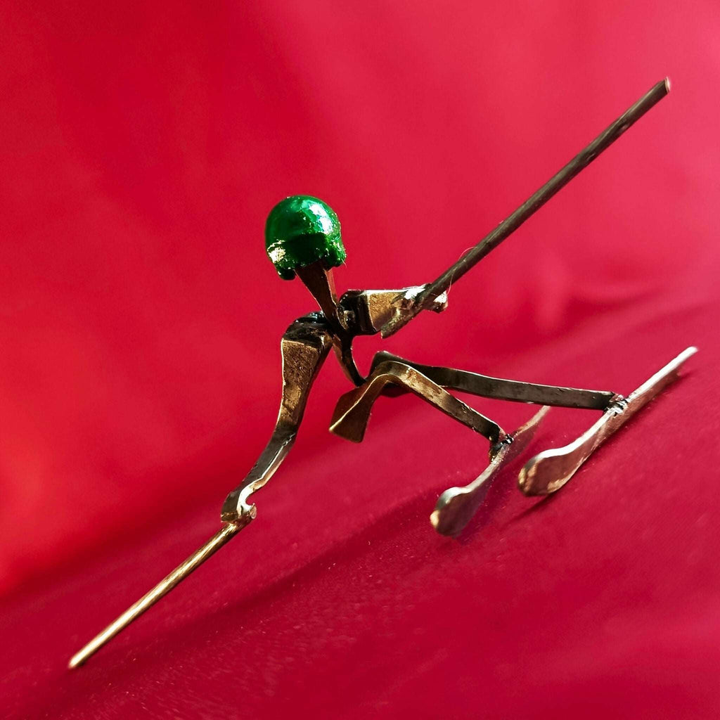 Sculpture - SKI. L'attaque