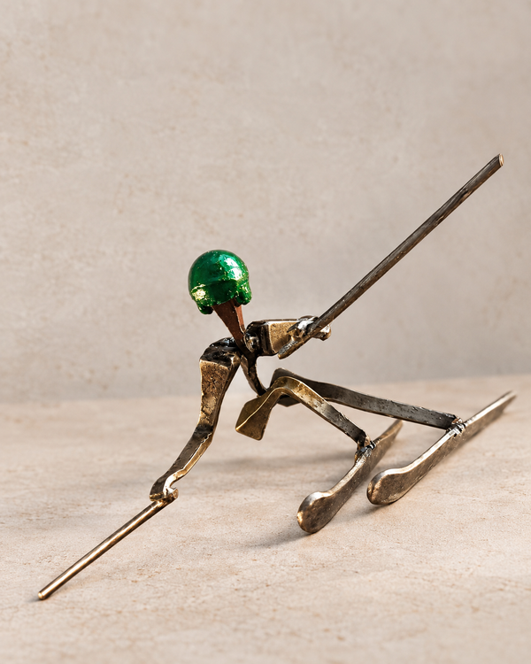 Sculpture - SKI. L'attaque
