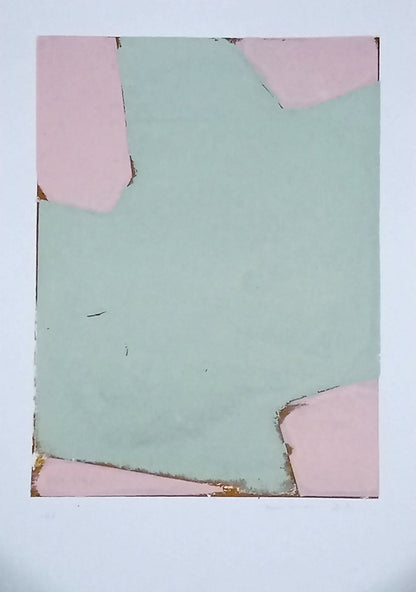 serigraphie originale artiste francais piece unique fait-main