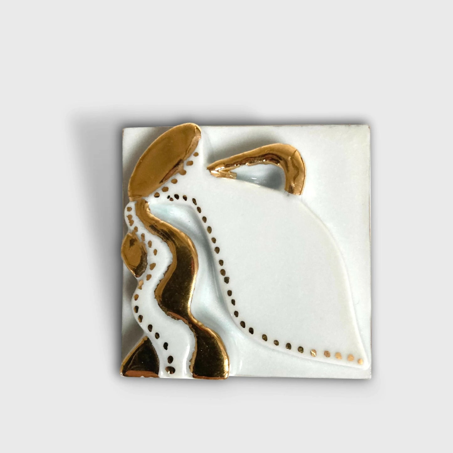Boite à bijoux "Verseau" en porcelaine