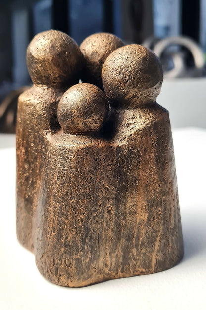 Sculpture contemporaine The four of us