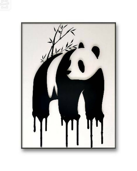 tableau-mural-décoration-artistique-unique-panda